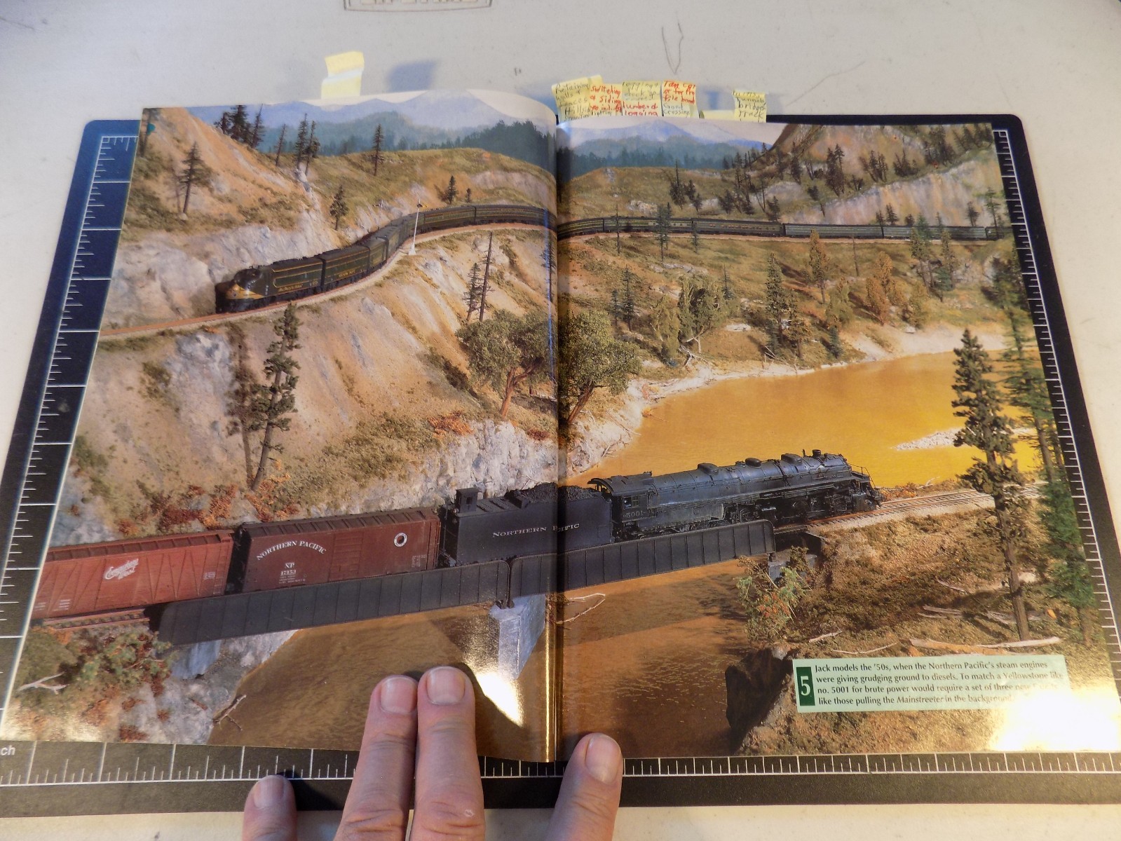 Model Railroader Great Model Railroads, 1995, 8 layouts 98pgs annotated (071554)
