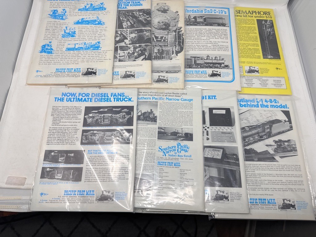 Model Railroader Magazine Apr – Dec 1982
