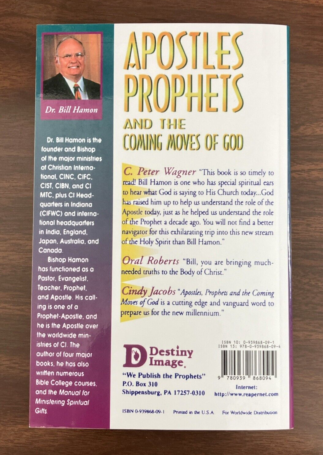 Book Christian Apostles Prophets and the Coming Move of God Bill Hamon B51