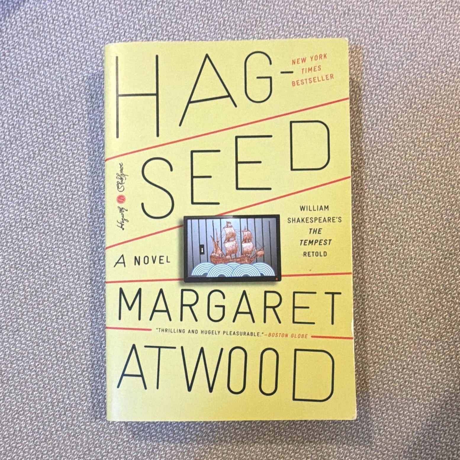 Margaret Atwood Hag-Seed Hogarth Shakespeare Series Paperback 2016 Retelling