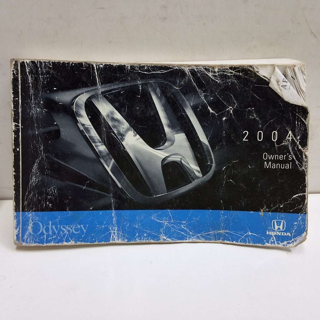 2004 Honda Odyssey Owners Manual Handbook OEM Z0B1218