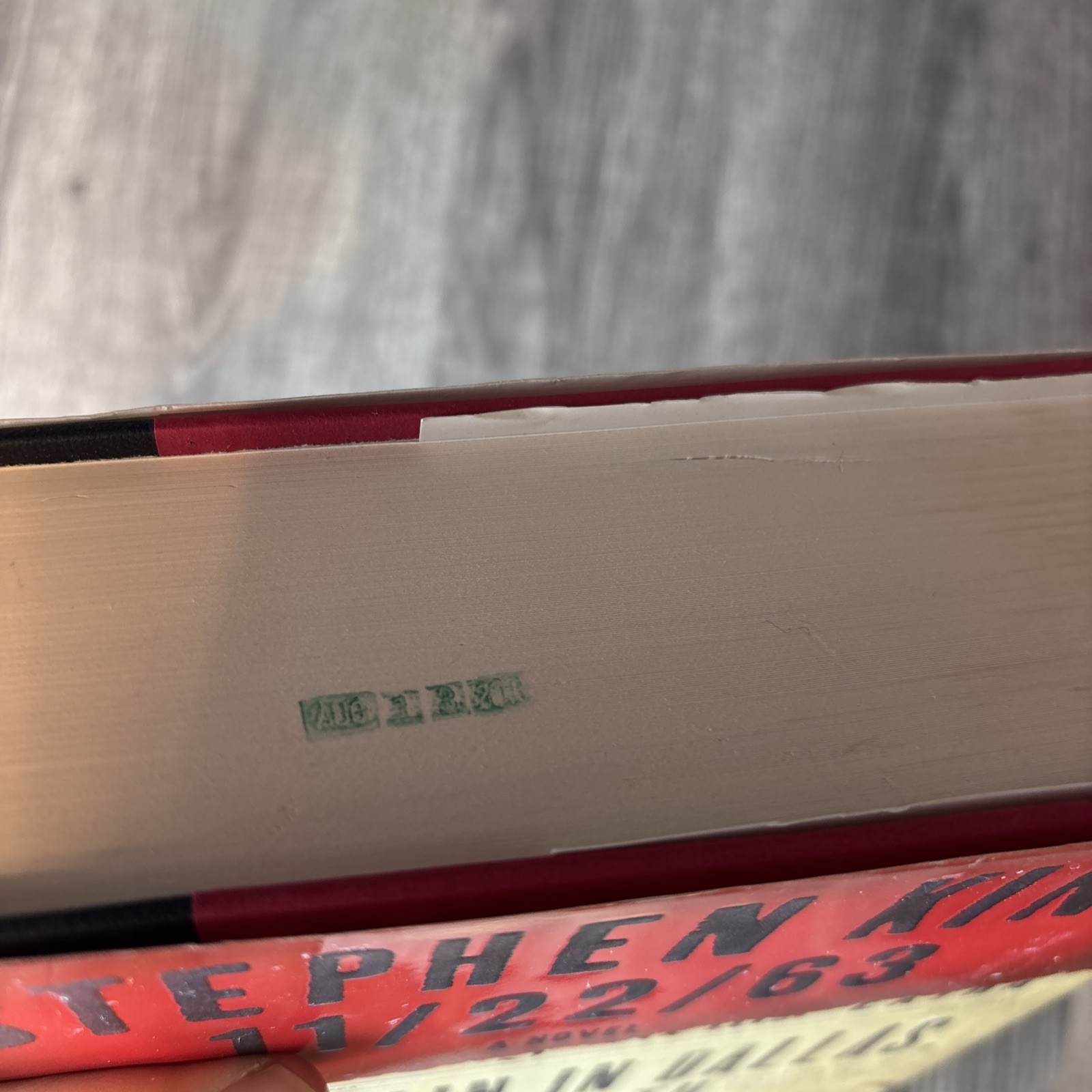 11/22/63 Stephen King (2011, Hardcover Rare First Edition 1st Print