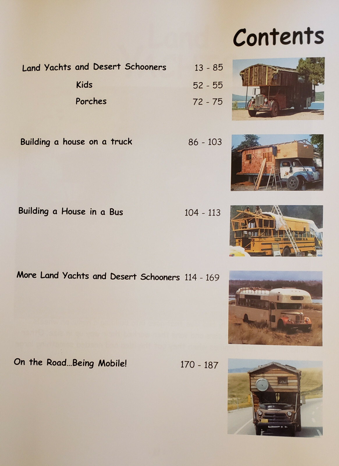 House Truck Tiny Home Bus Conversion Picture Book -15% Discount & FREE SHIPPING!
