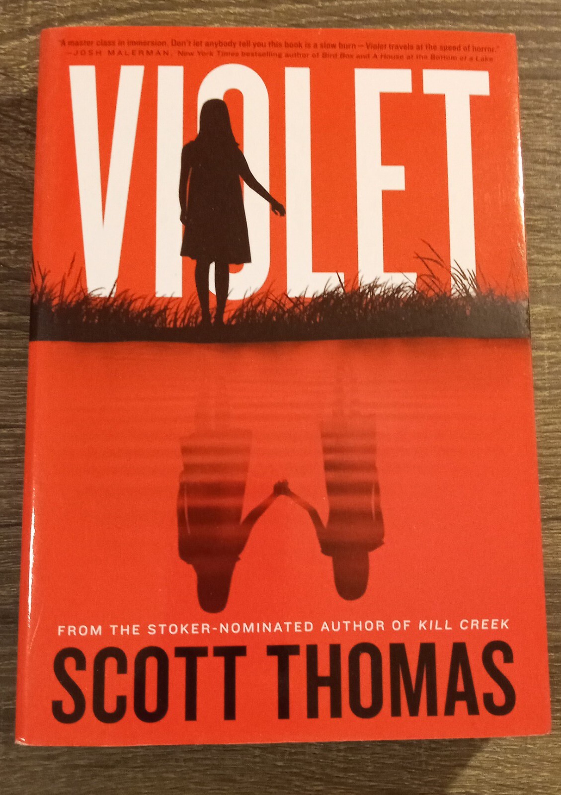 Violet by Scott Thomas, Trade Paperback Original, 1st Edition Very Good