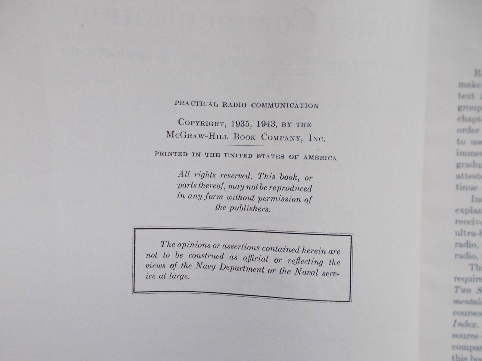 Practical Radio Communication Arthur R. Nilson J. L. Hornung Textbook 1943-EPIC