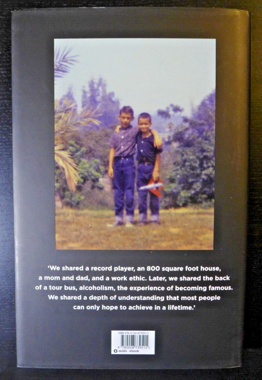 ALEX VAN HALEN – AUTOGRAPHED “BROTHERS” NEW SIGNED UK BOOK MEMOIR EDDIE 2024