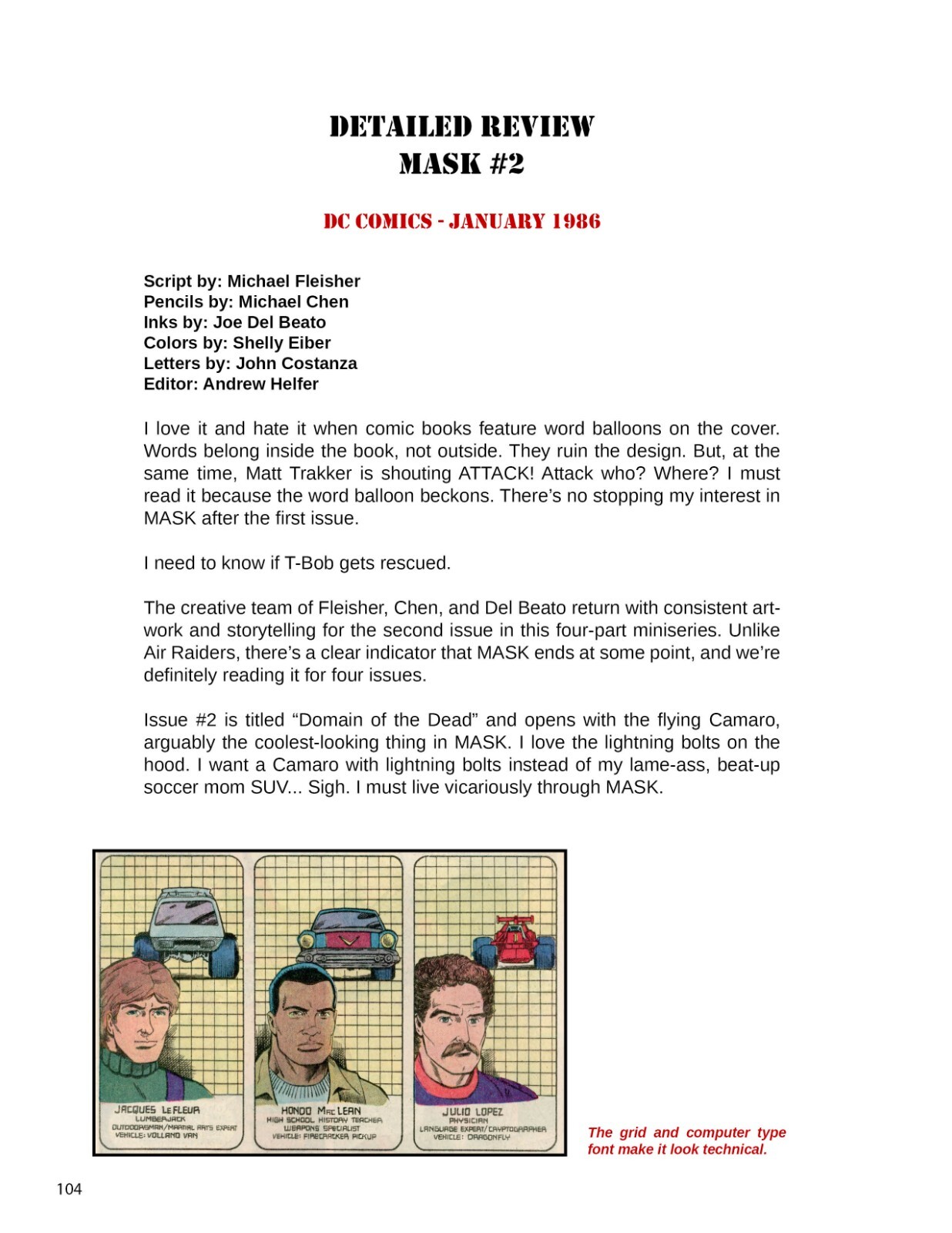 80s Comics: Ultimate 1980s Comic Book Review Guide – Volume 1 *NEW*