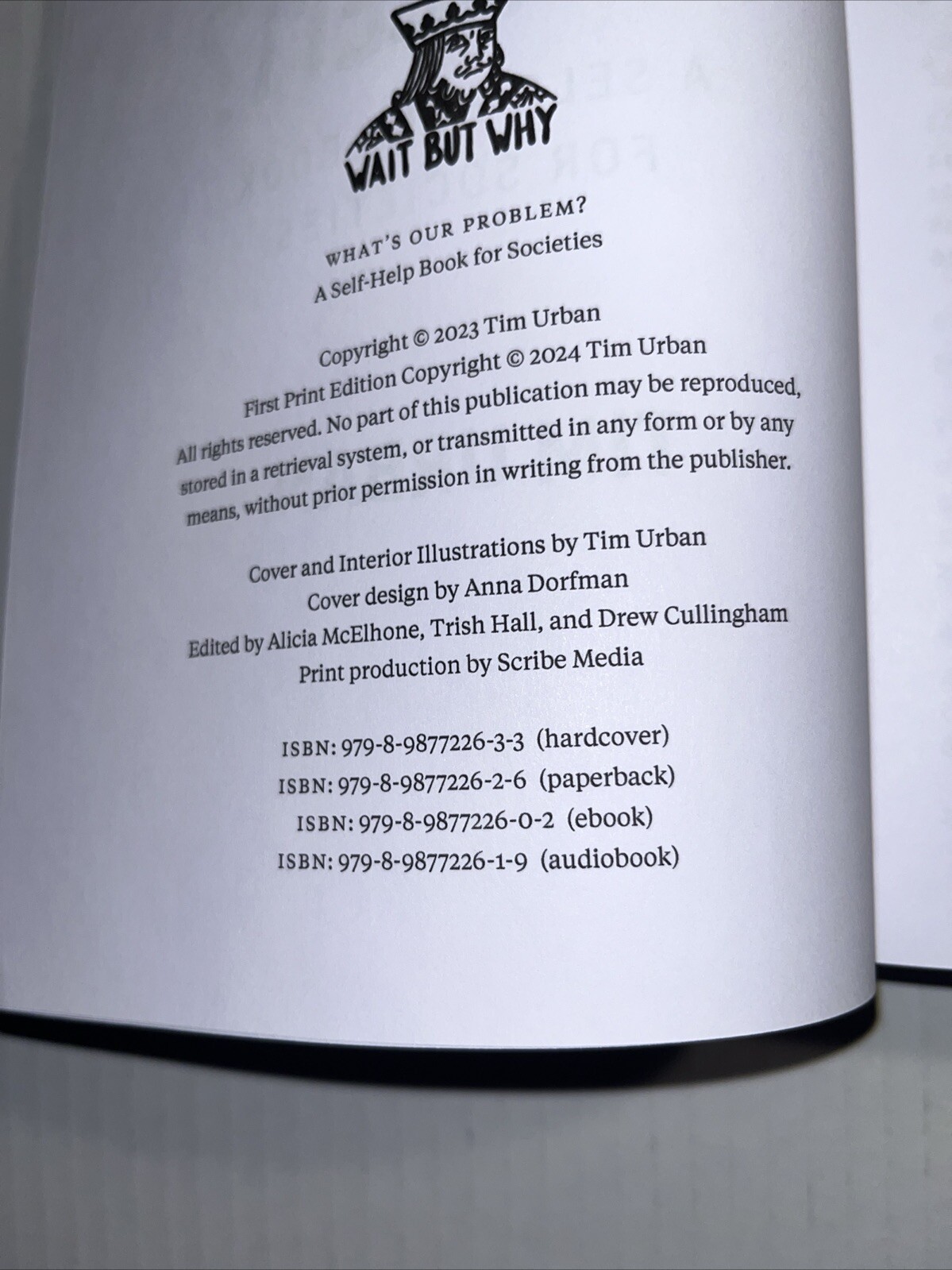 What’s Our Problem? A Self- Help Book For Societies By Tim Urban