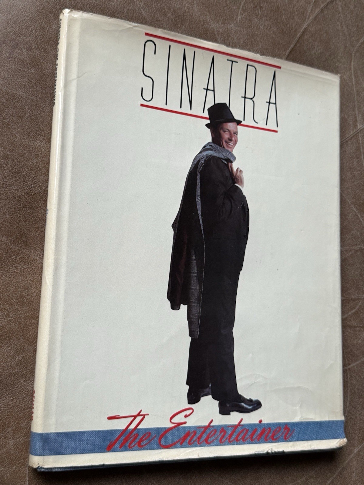 Sinatra: The Entertainer by Arnold Shaw (1982, Hardcover with Dust Jacket)