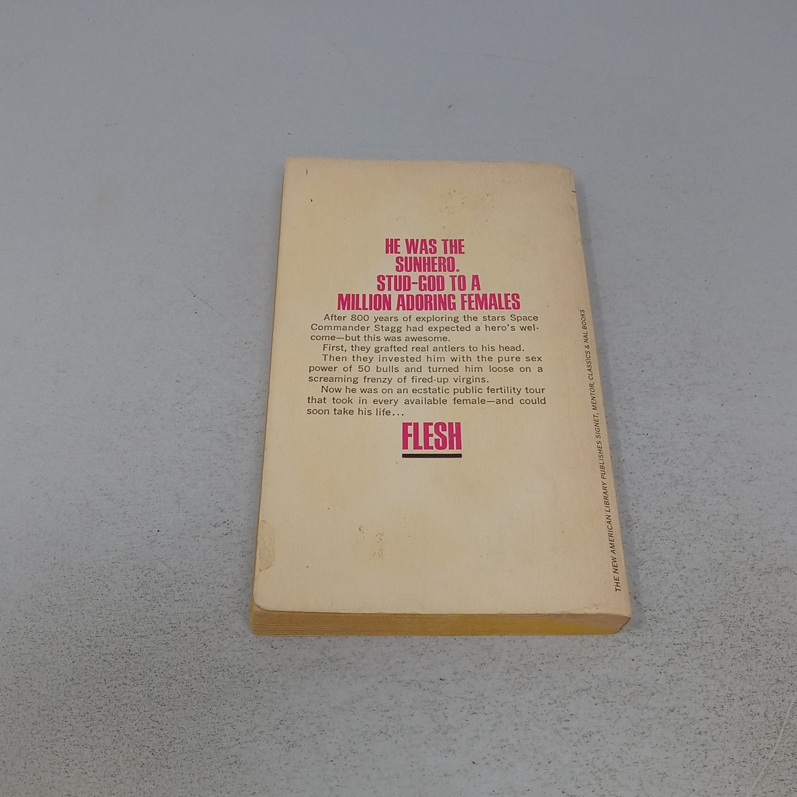 Flesh: 1969 New American Library Paperback by Philip José Farmer