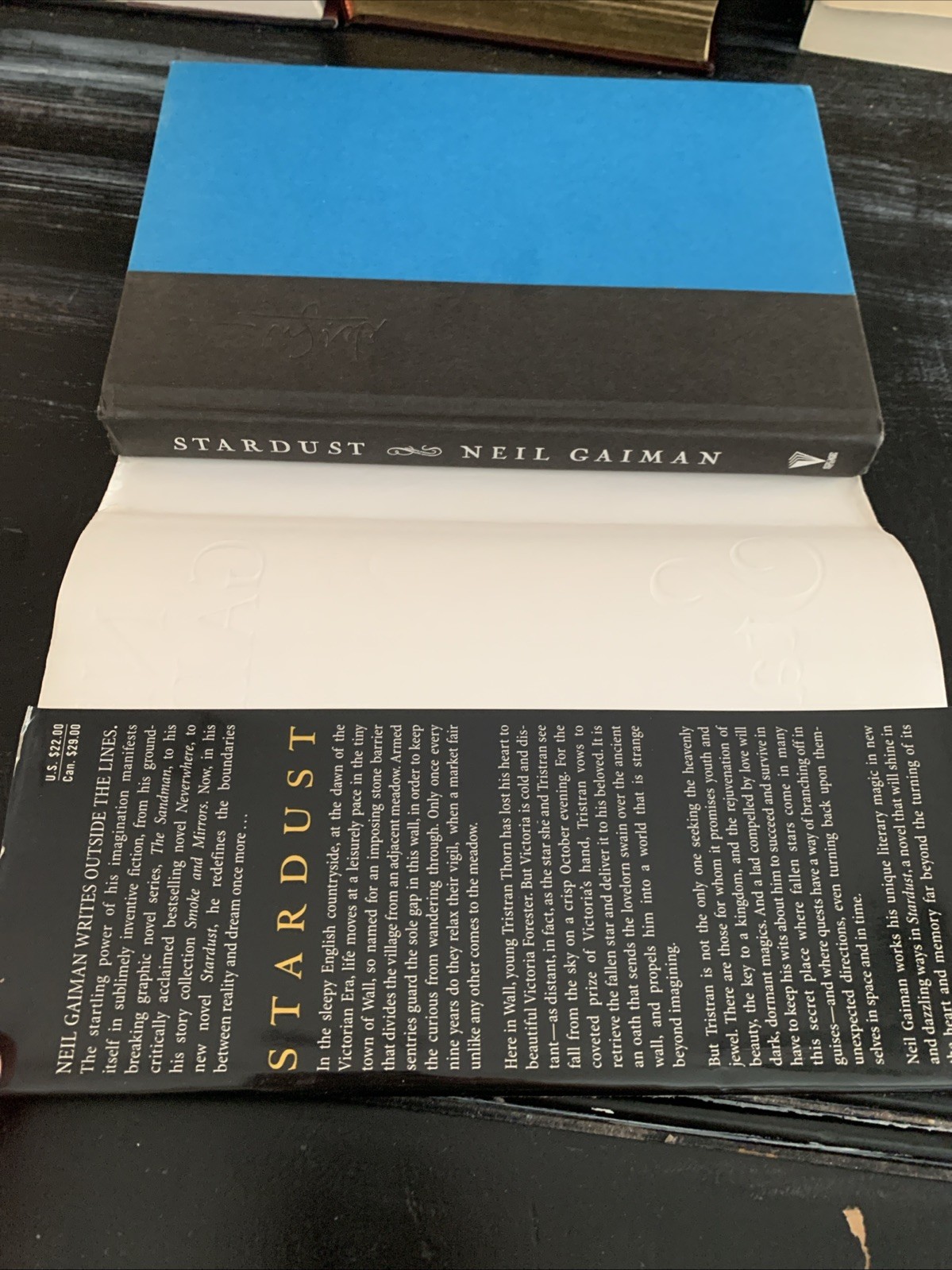 Stardust by Neil Gaiman (1999, Hardcover) First Edition First Printing VG+++