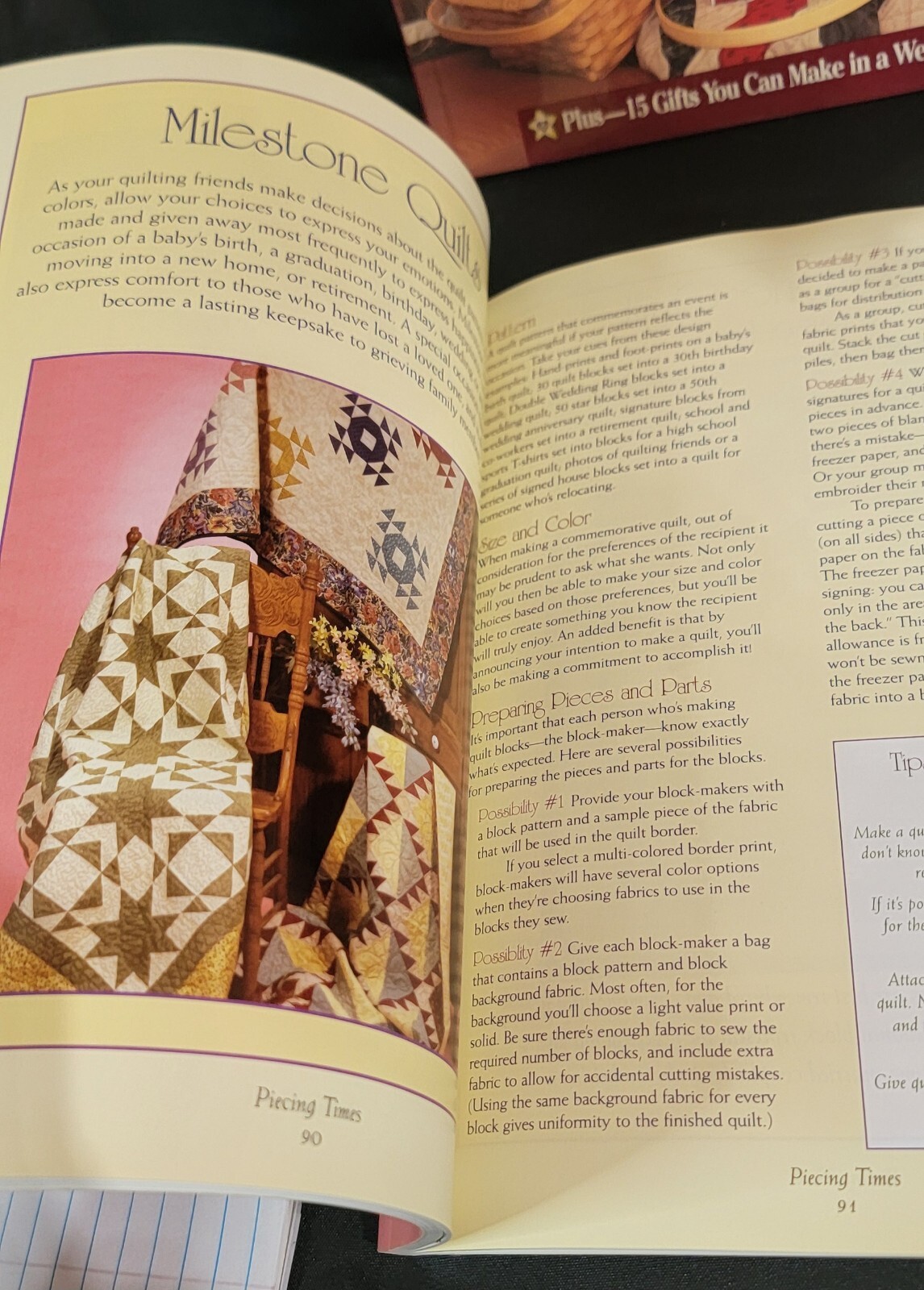 4 Quilting (Sewing) Books Instructions & Patterns 2 Hard 2 Soft Cover 600+ Pages
