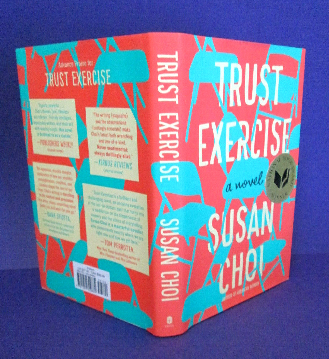 Trust Exercise SIGNED by Susan Choi 2020 National Book Award Winner Hardcover DJ