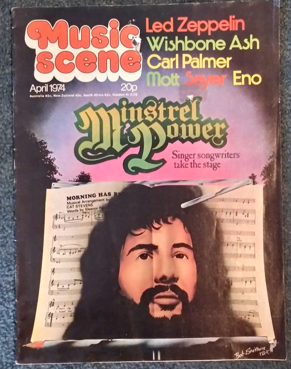 Led Zeppelin, Cat Stevens, Wishbone Ash – Music Scene 1974