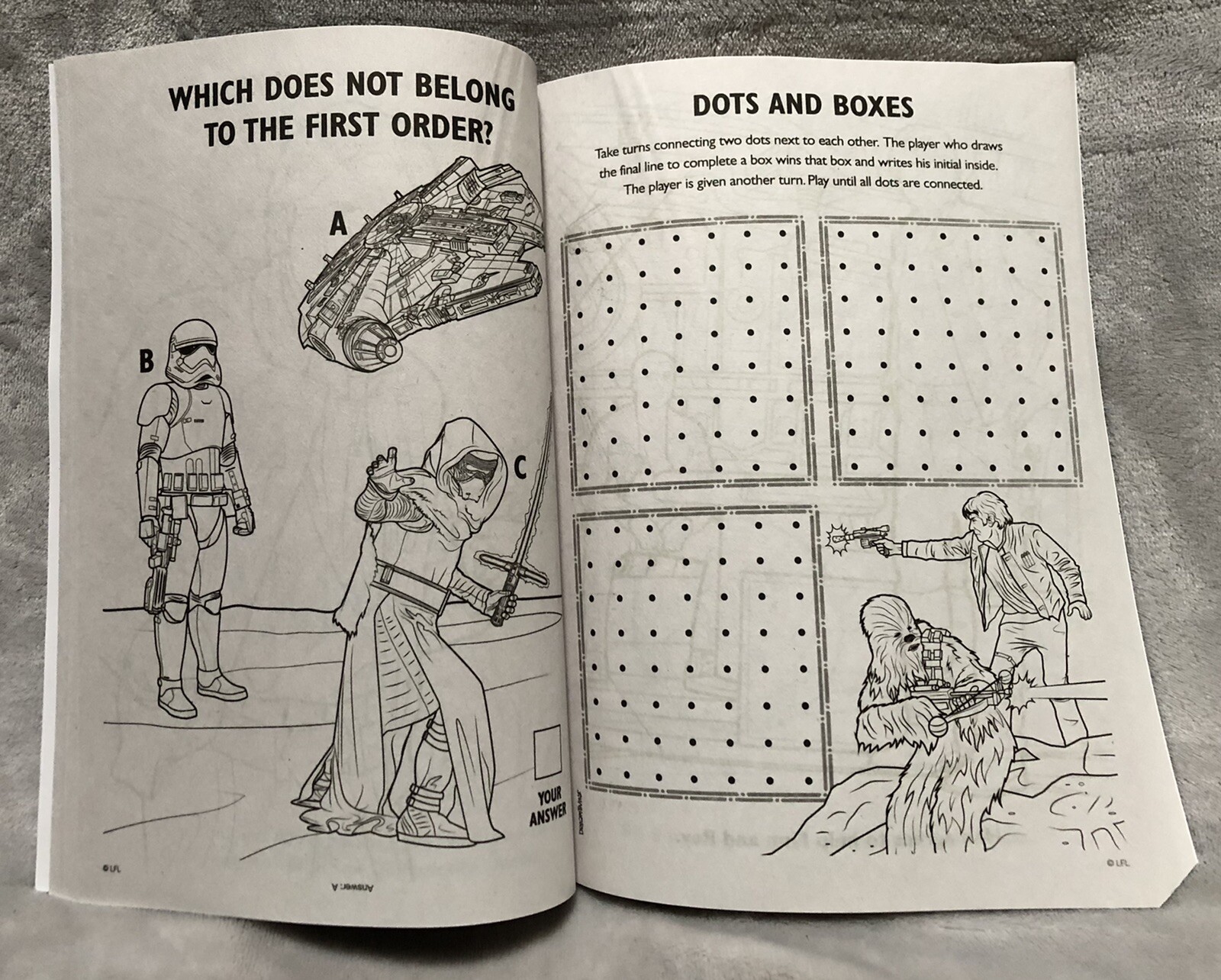 NEW Star Wars Jumbo Colortivity Coloring and Activity Book 192 Pages
