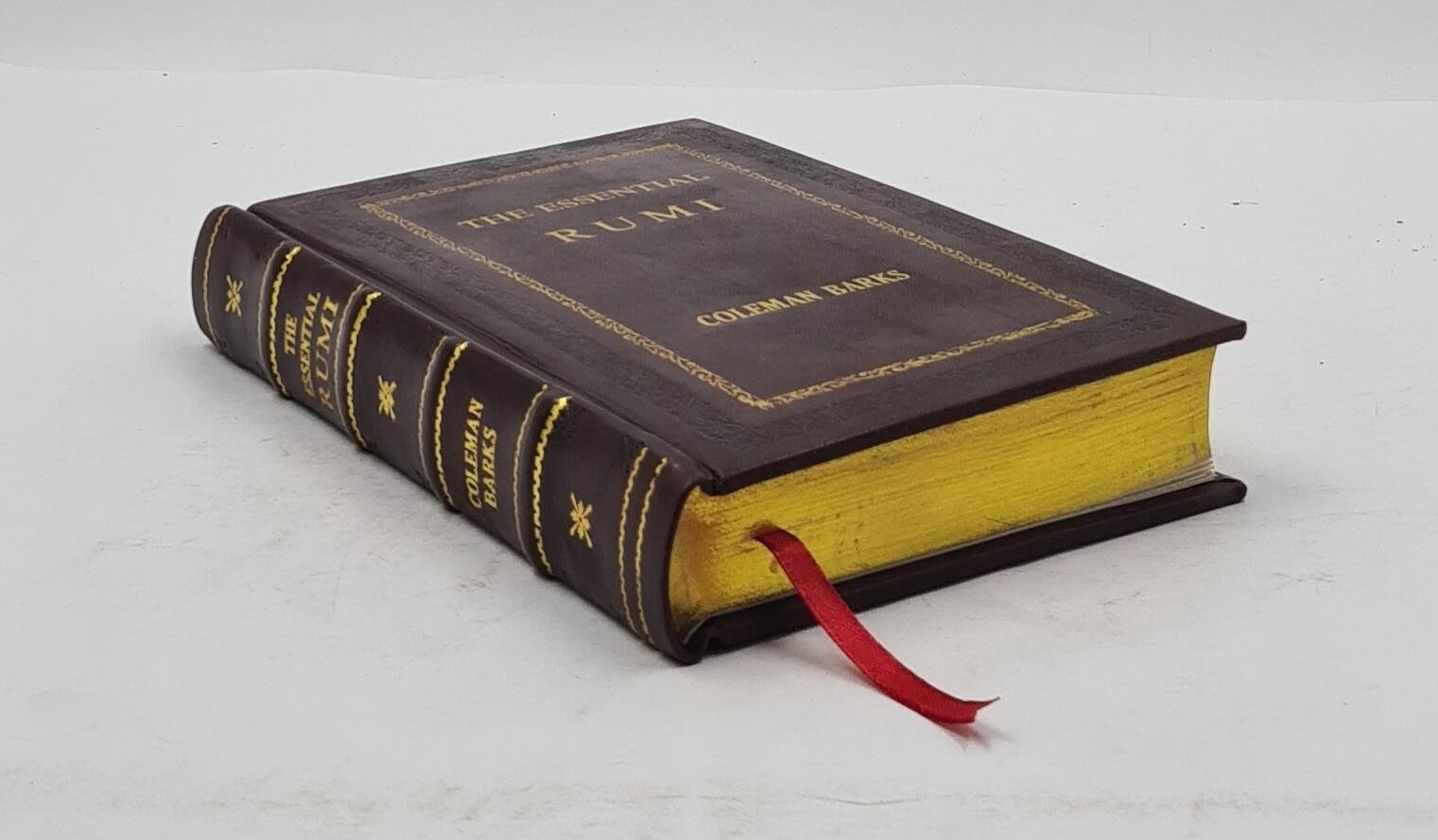The Essential Rumi – Reissue: New Expanded Edition [Premium Leather Bound]