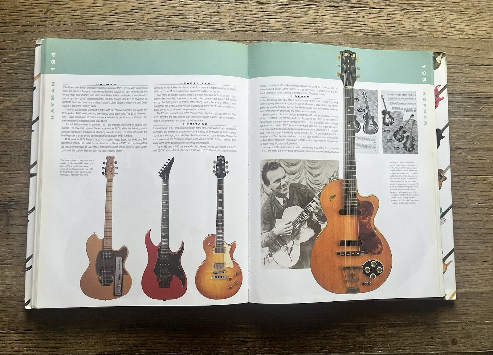 Electric guitars the illustrated encyclopedia hardcover book 315 pages