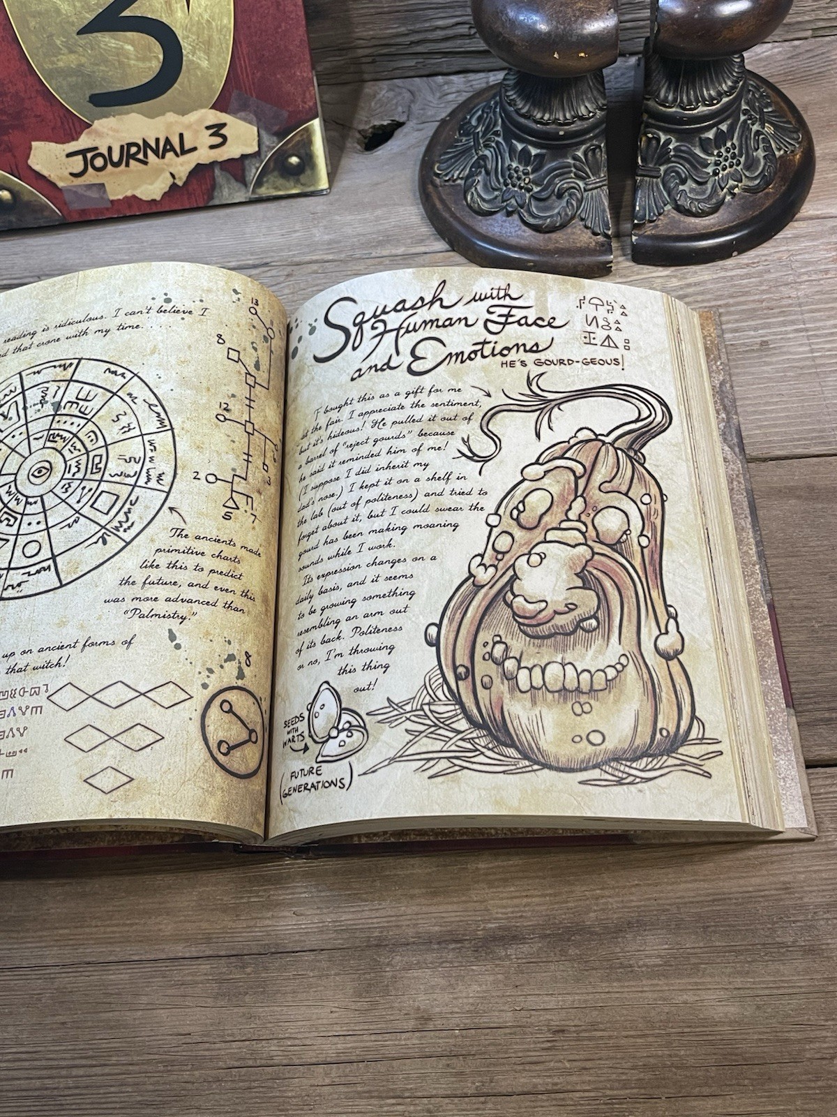 “Gravity Falls Journal 3” First Edition HCDJ Alex Hirsch & Rob Renzetti (2016)