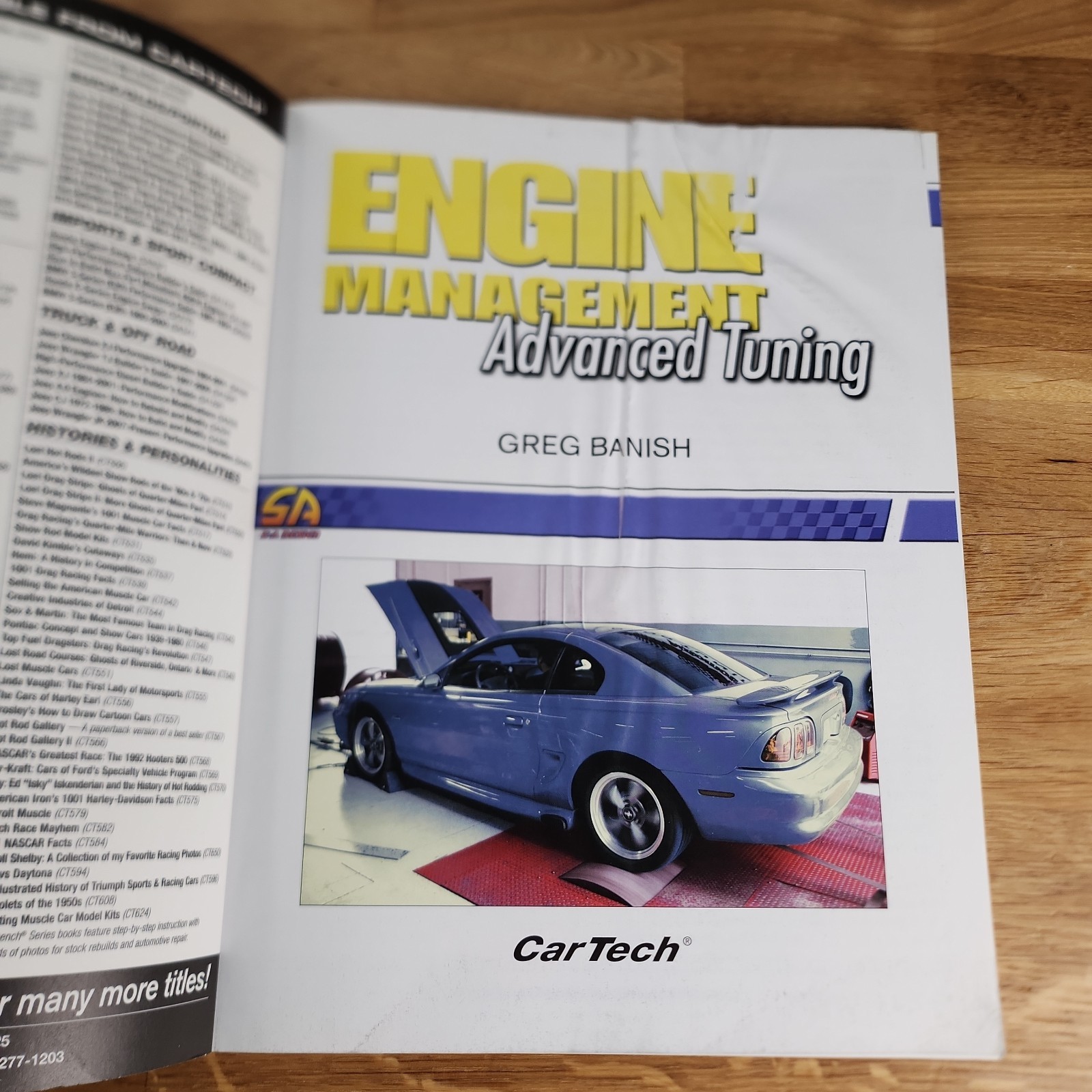 Engine Management Advanced Tuning Greg Banish CarTech SA Design Trade Paperback