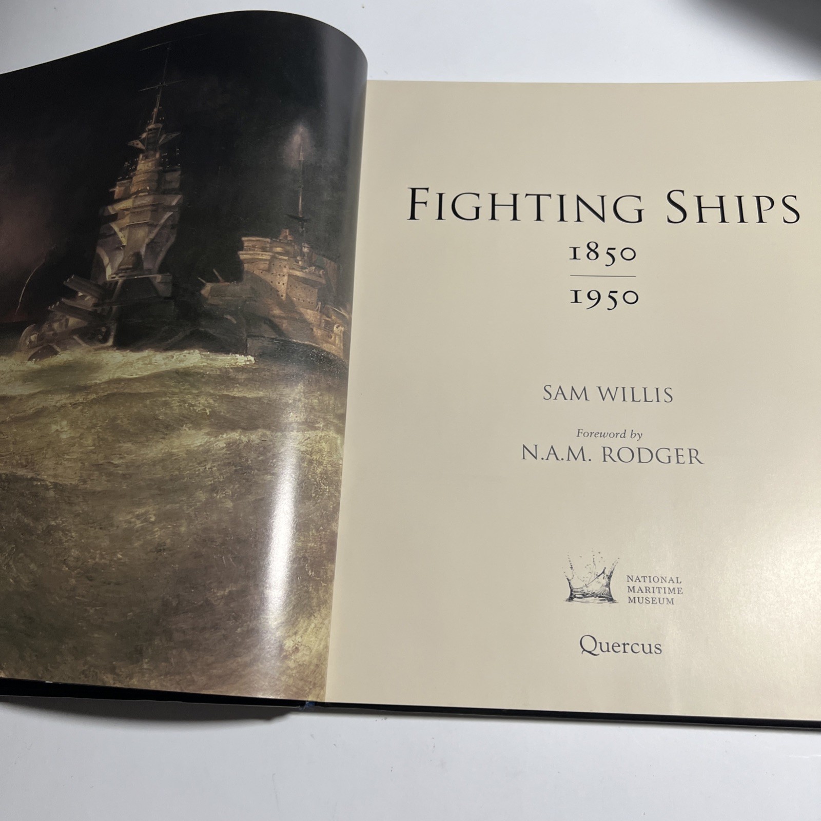 Fighting Ships 1850-1950 by Willis, Sam Hardcover VG