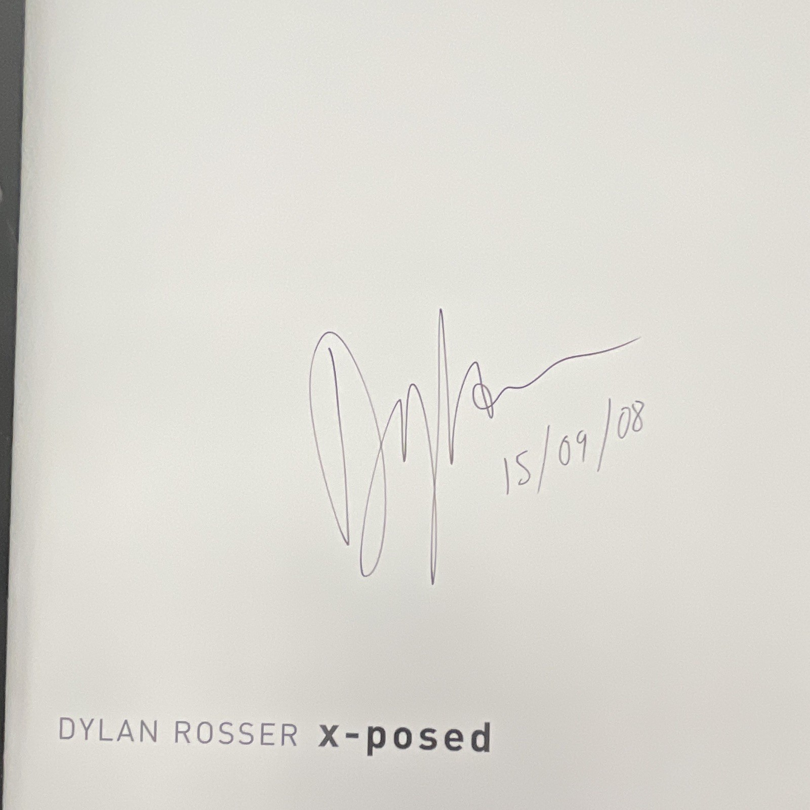 Dylan Rosser 2017 Hardcover Signed 1st Male Form Nudity Gay Interest Sexy