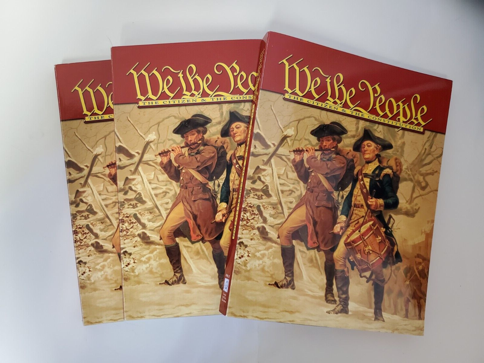 We the People: The Citizen and the Constitution, Lot of 3 student paperback
