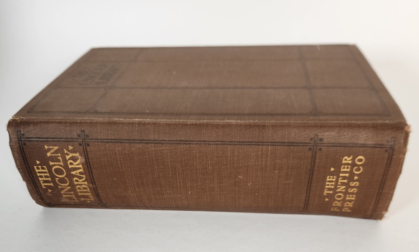 The Lincoln Library of Essential Information Frontier Press 1924 Self-Education
