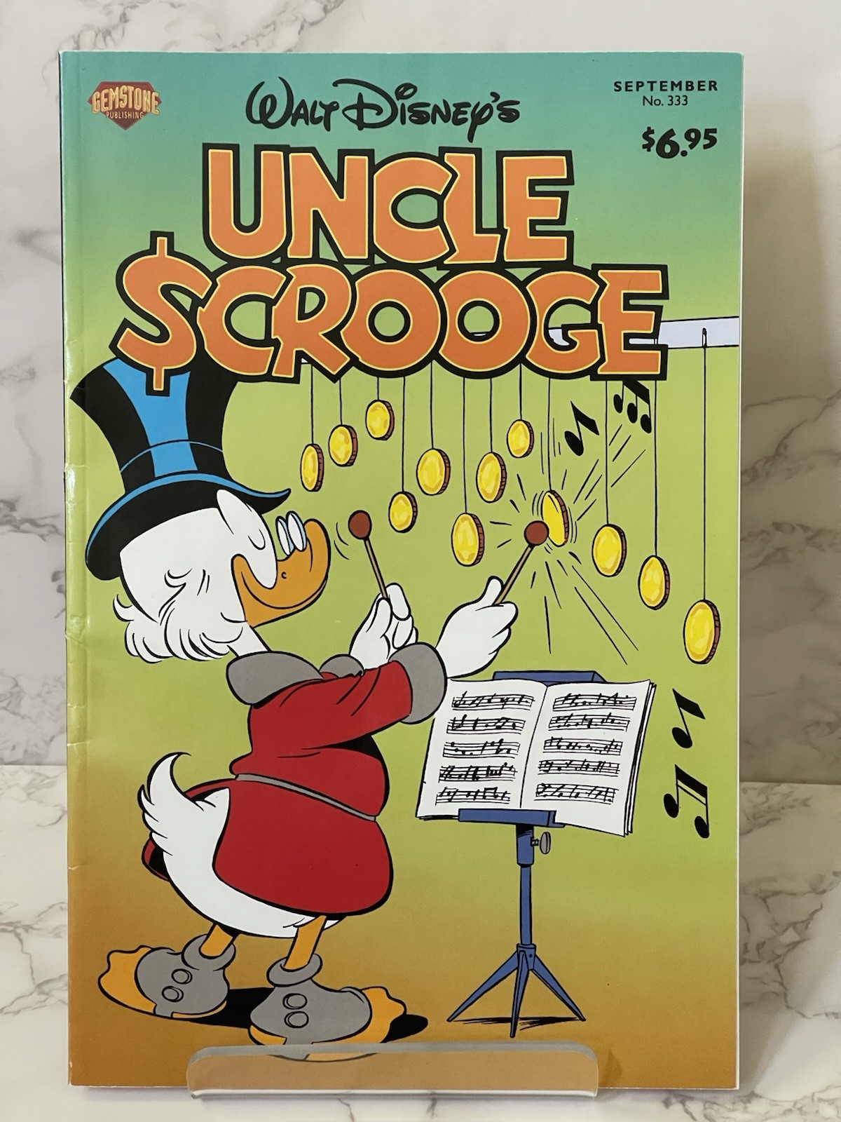 Walt Disney’s Uncle Scrooge No 333 September 2004 Gemstone Comic