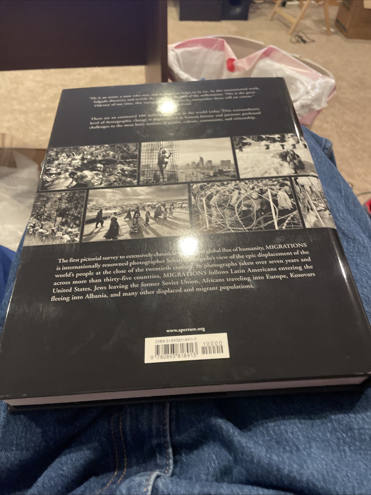 Migrations Humanity in Transition Sebastião Salgado Hardcover + Booklet!