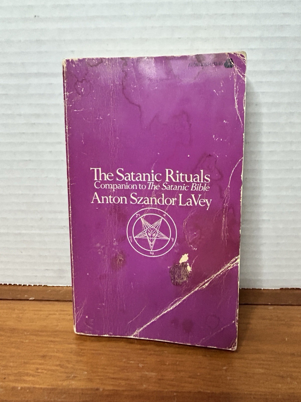 The Satanic Rituals Companion Bible Anton LaVey 1972 7th Printing CANADA VTG 70s