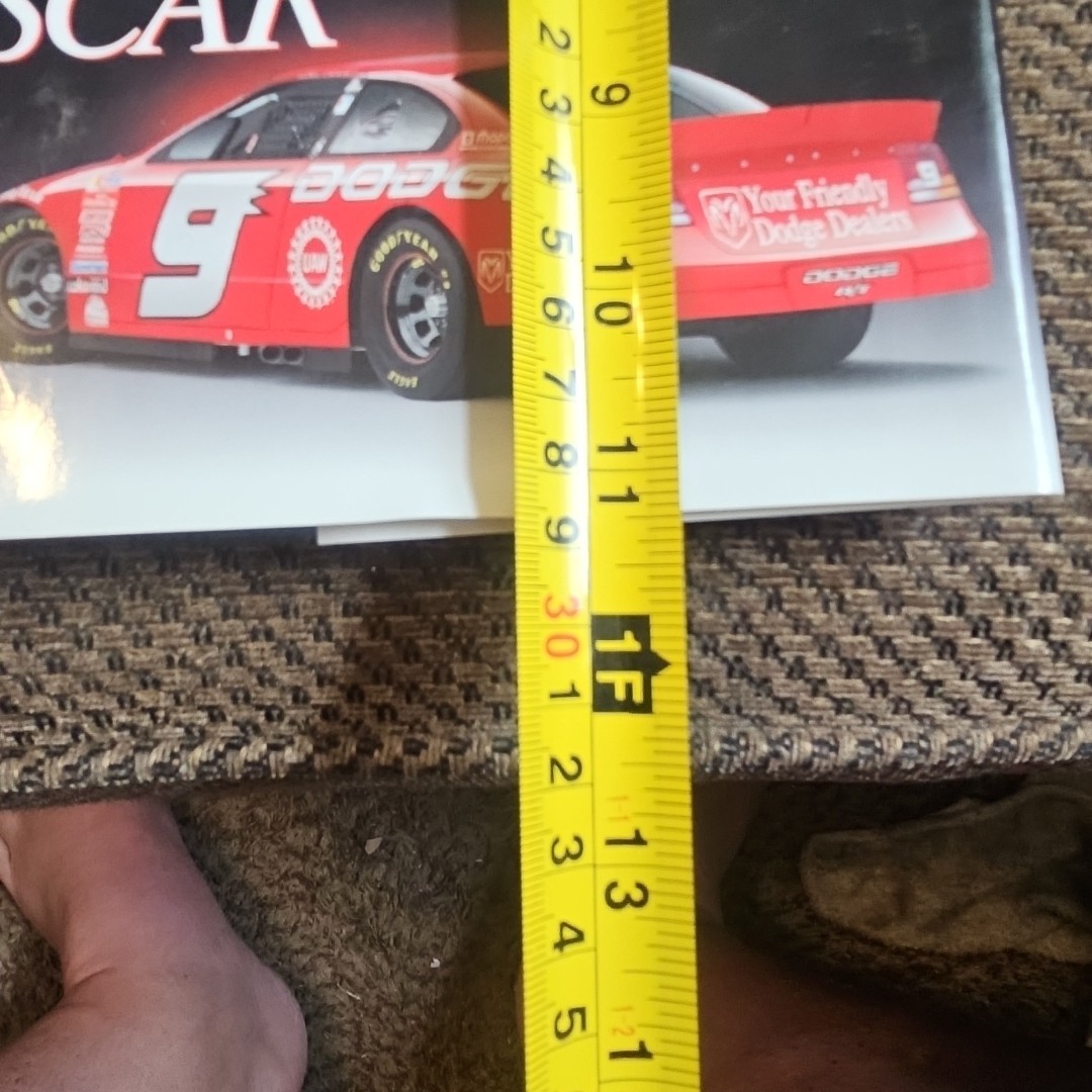 Dodge Returns to NASCAR 11.25 X 9.25″ + 1/64 Bill Elliott Nascar