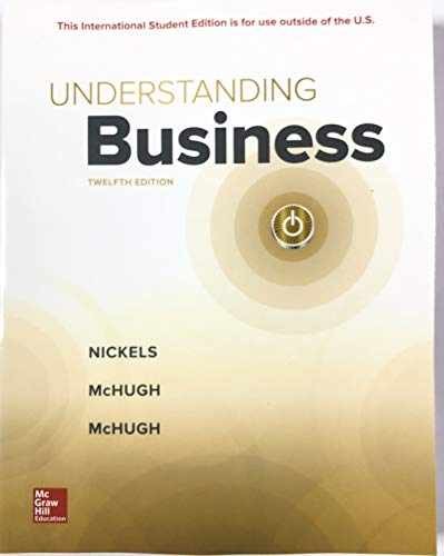 Understanding Business – Paperback, by Nickels William; McHugh – Very Good