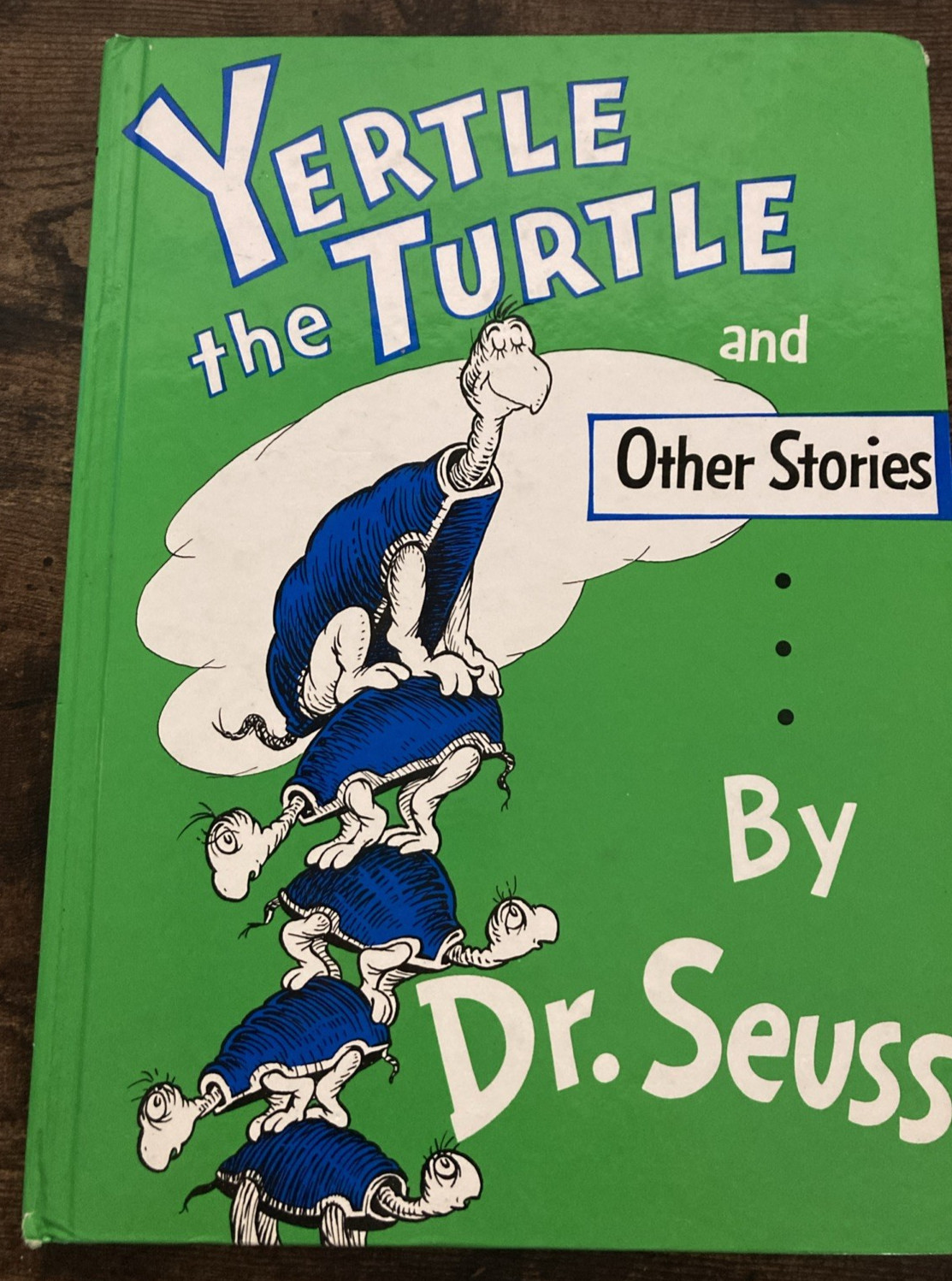 Yertle the Turtle and Other Stories Dr. Seuss HC Vintage 1986 Large 11.25″