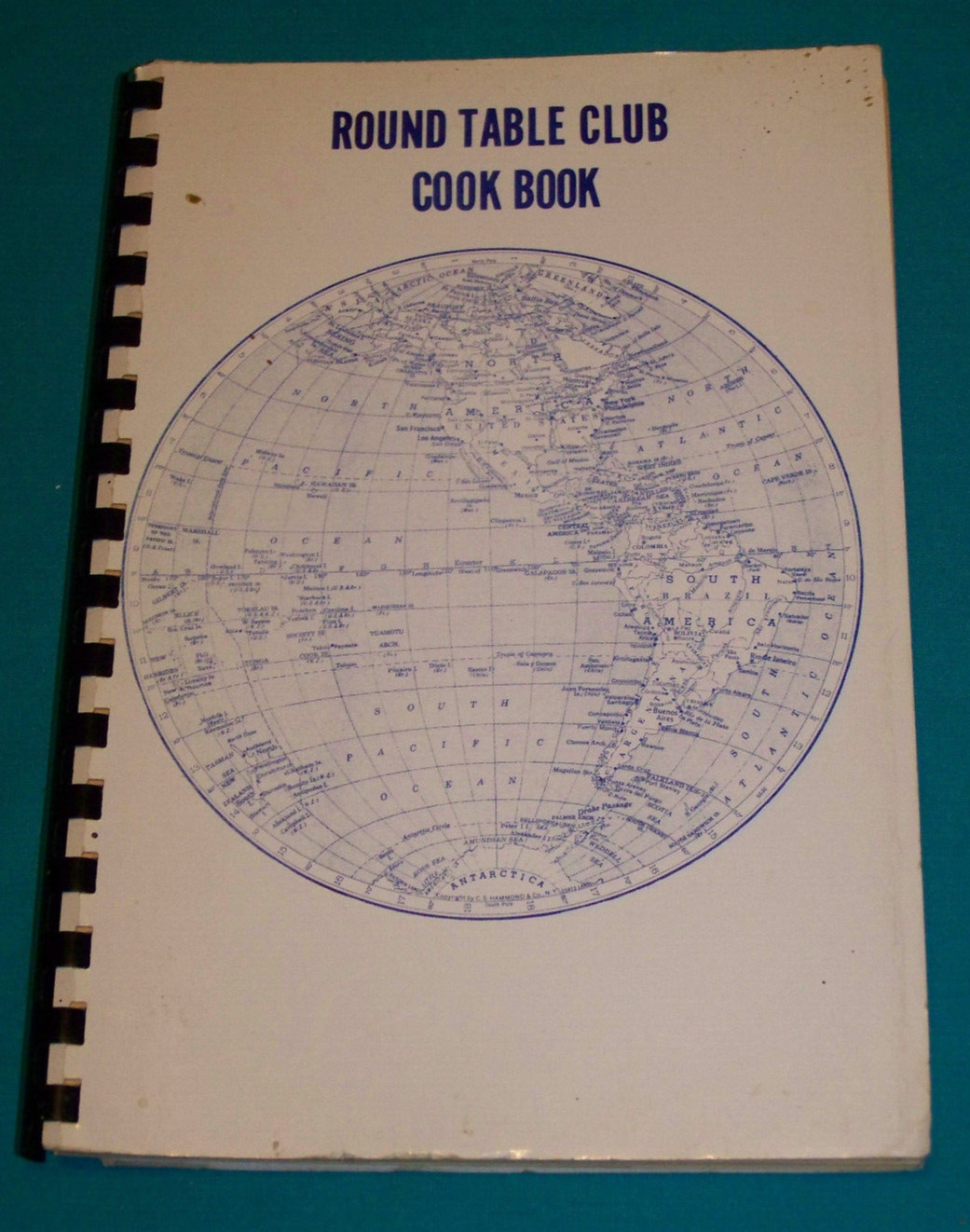 1957 Round Table Club Cook Book Flushing, Queens, New York NY