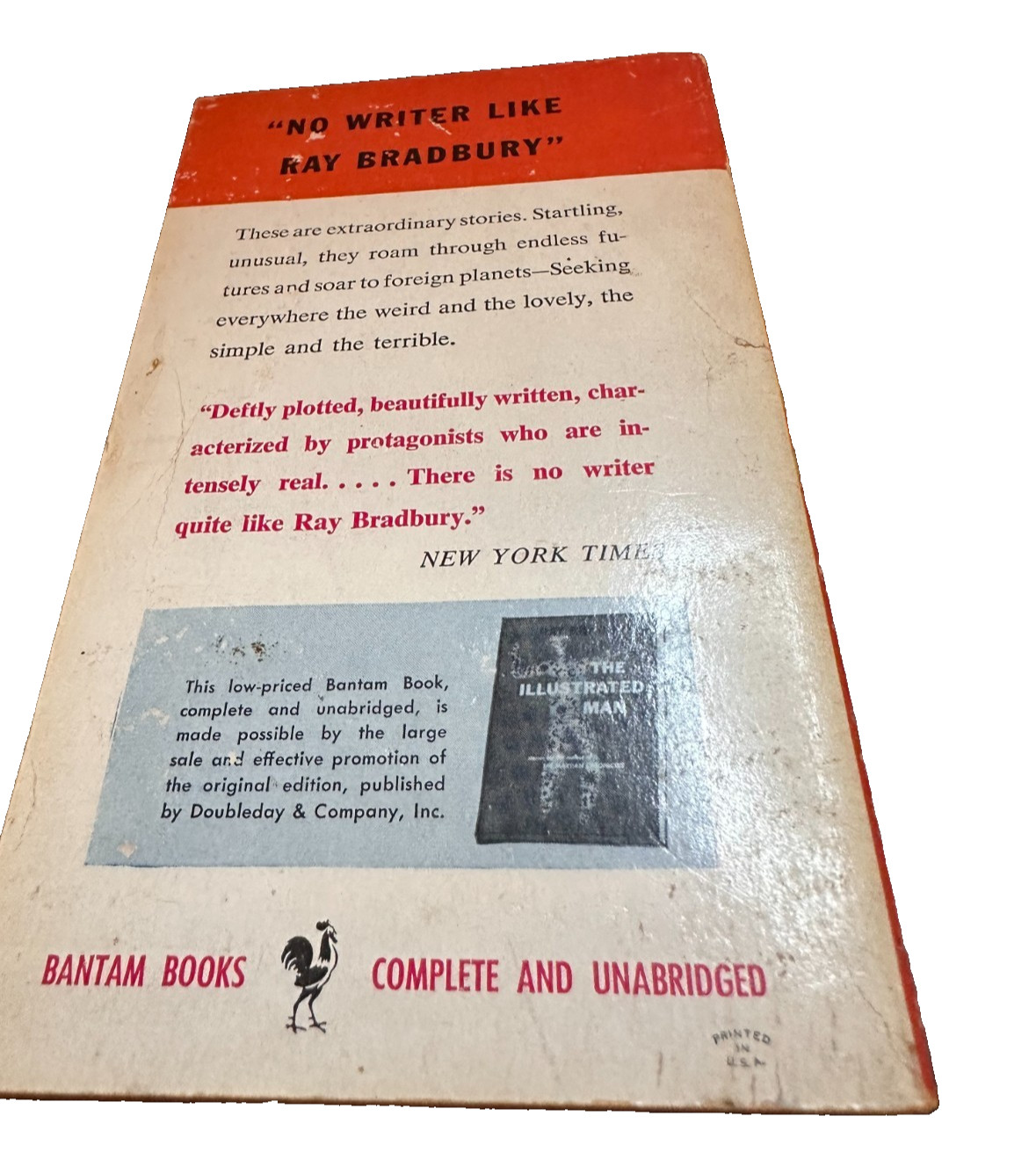 THE ILLUSTRATED MAN Ray Bradbury Bantam Books 1282