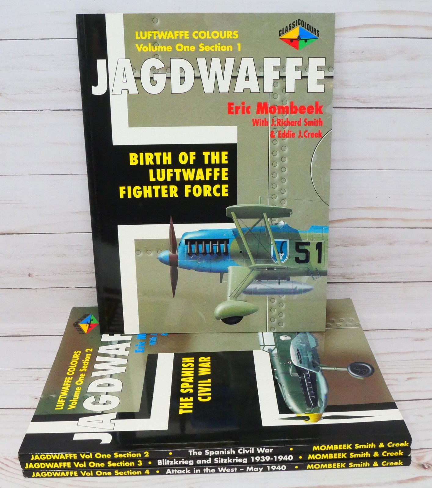 Classic Colours, Luftwaffe Colours, Jadgwaffe Volume One Section 1, 2, 3, & 4