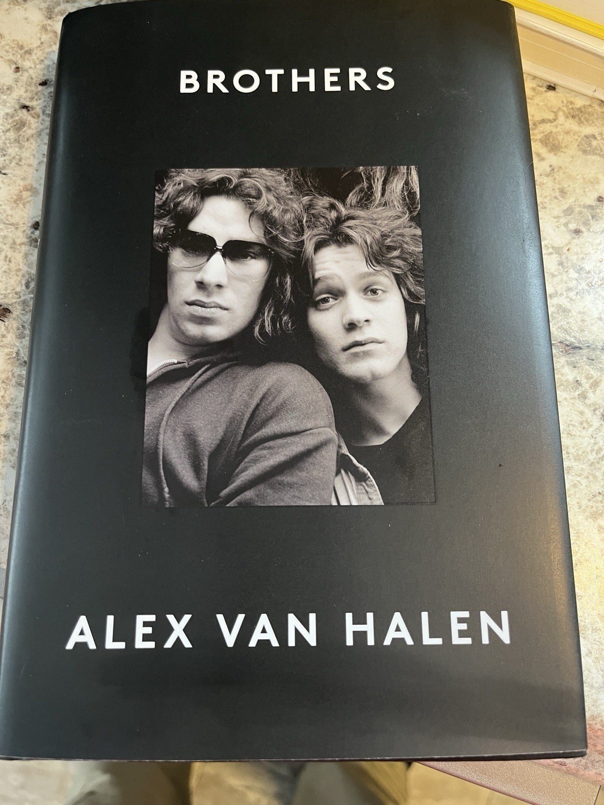 Brothers by Alex Van Halen Hardcover Book Not Signed