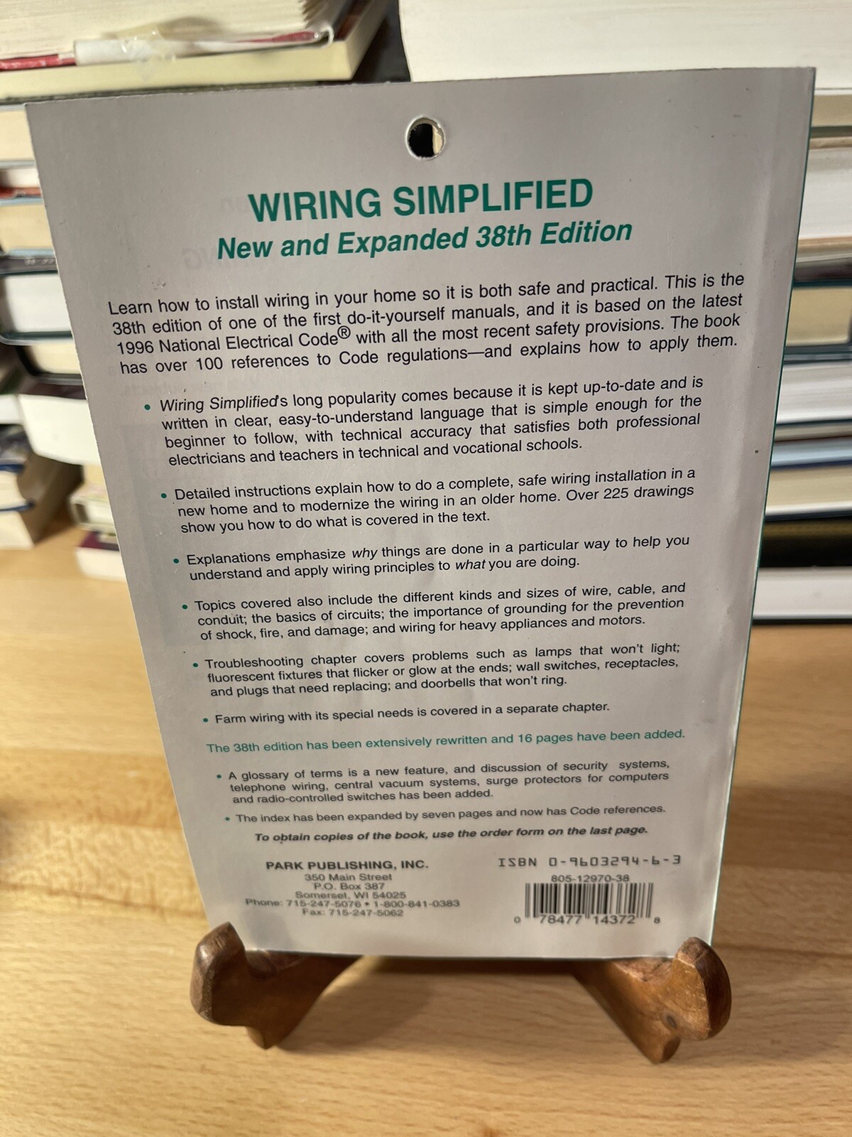 Wiring Simplified: 38th Edition – Richter & Schwan – Pre Owned Paperback