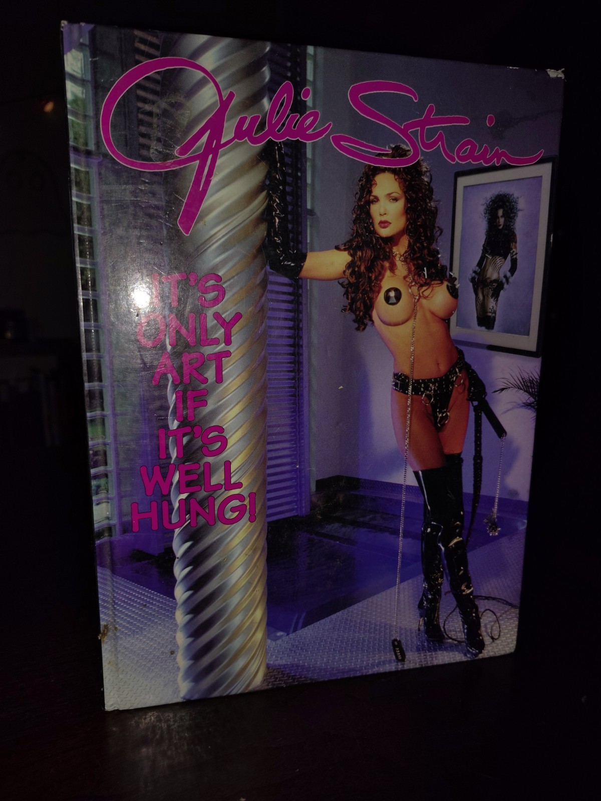 It’s Only Art If It’s Well Hung by Julie Strain ~ 1995 First Edition Hardcover