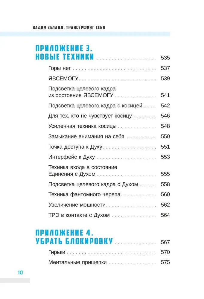 Трансерфинг себя Вадим Зеланд Zeland Transurfing Book in Russian