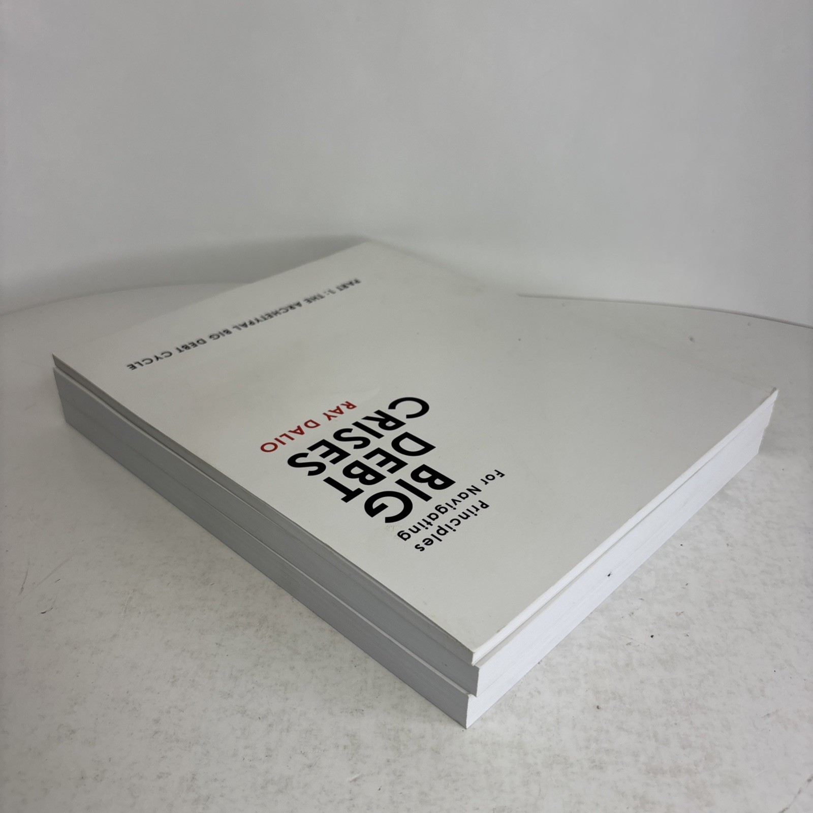 Big Debt Crises (All 3 books)- paperback Dalio, Ray