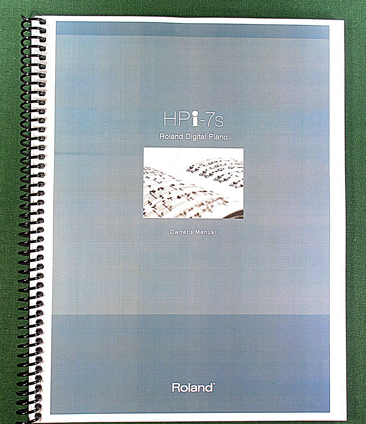 Roland HPi-7s Owner’s Instruction Manual: 136 Pages & Protective Covers!