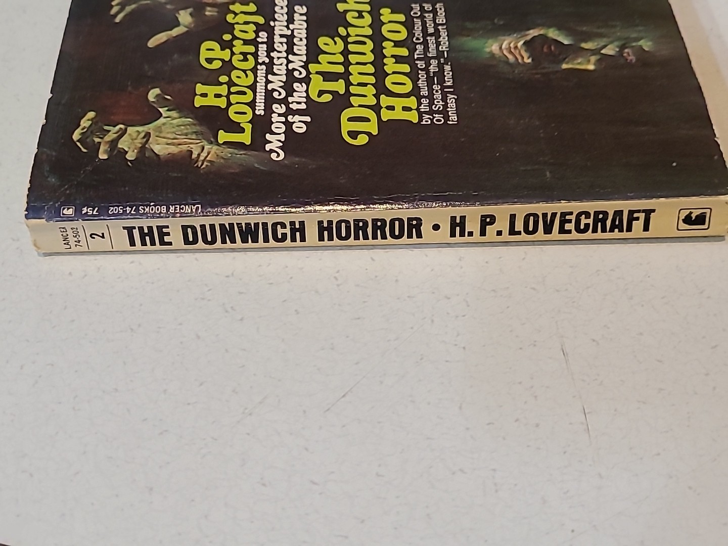 The Dunwich Horror and Others by Howard Philip Lovecraft 1969 Lancer PB