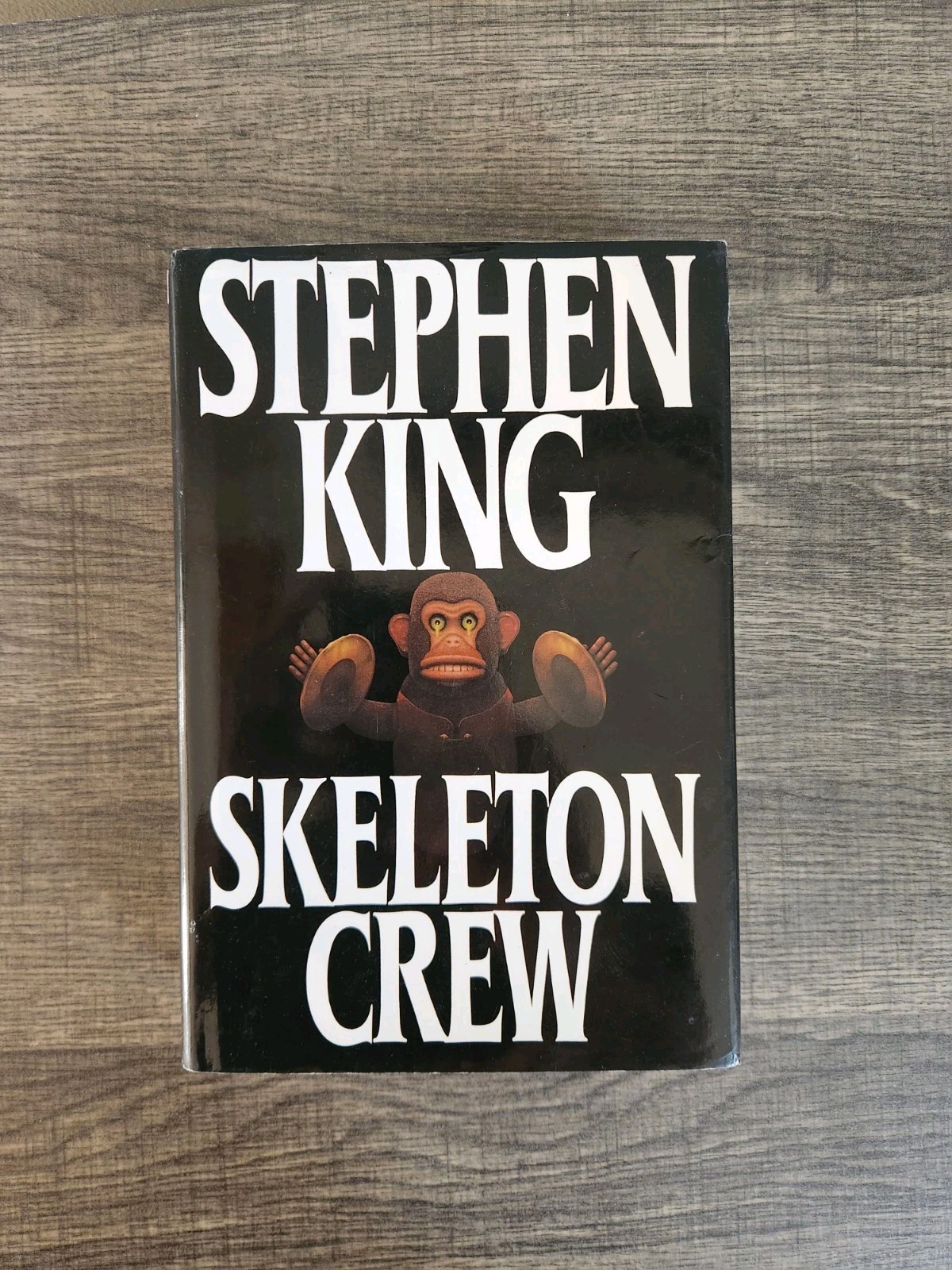 Stephen King SKELETON CREW Hardcover Book Club Edition BCE Monkey Cover 1985