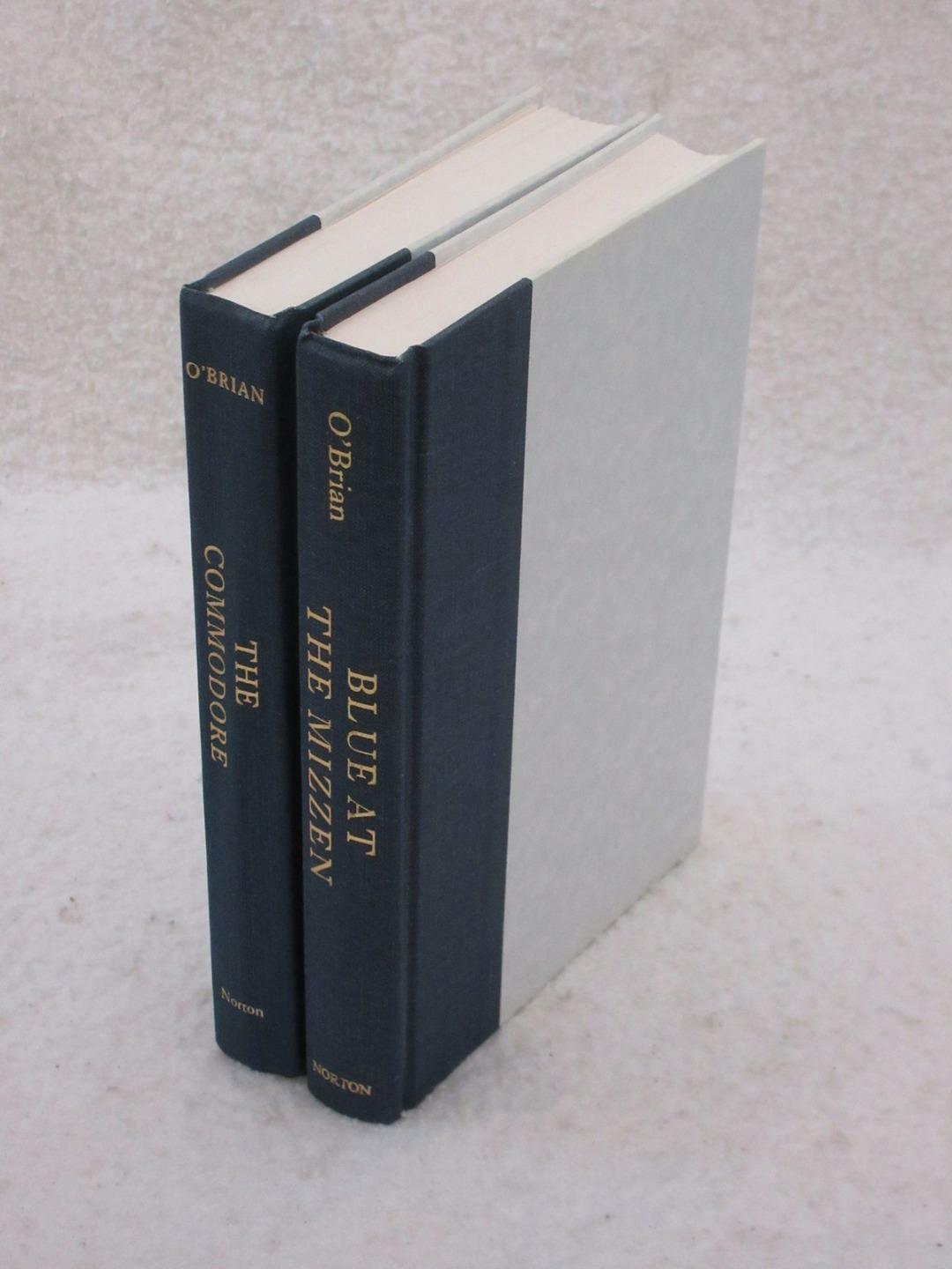 Lot of 2 Patrick O’Brian THE COMMODORE & BLUE AT THE MIZZEN 1st Editions