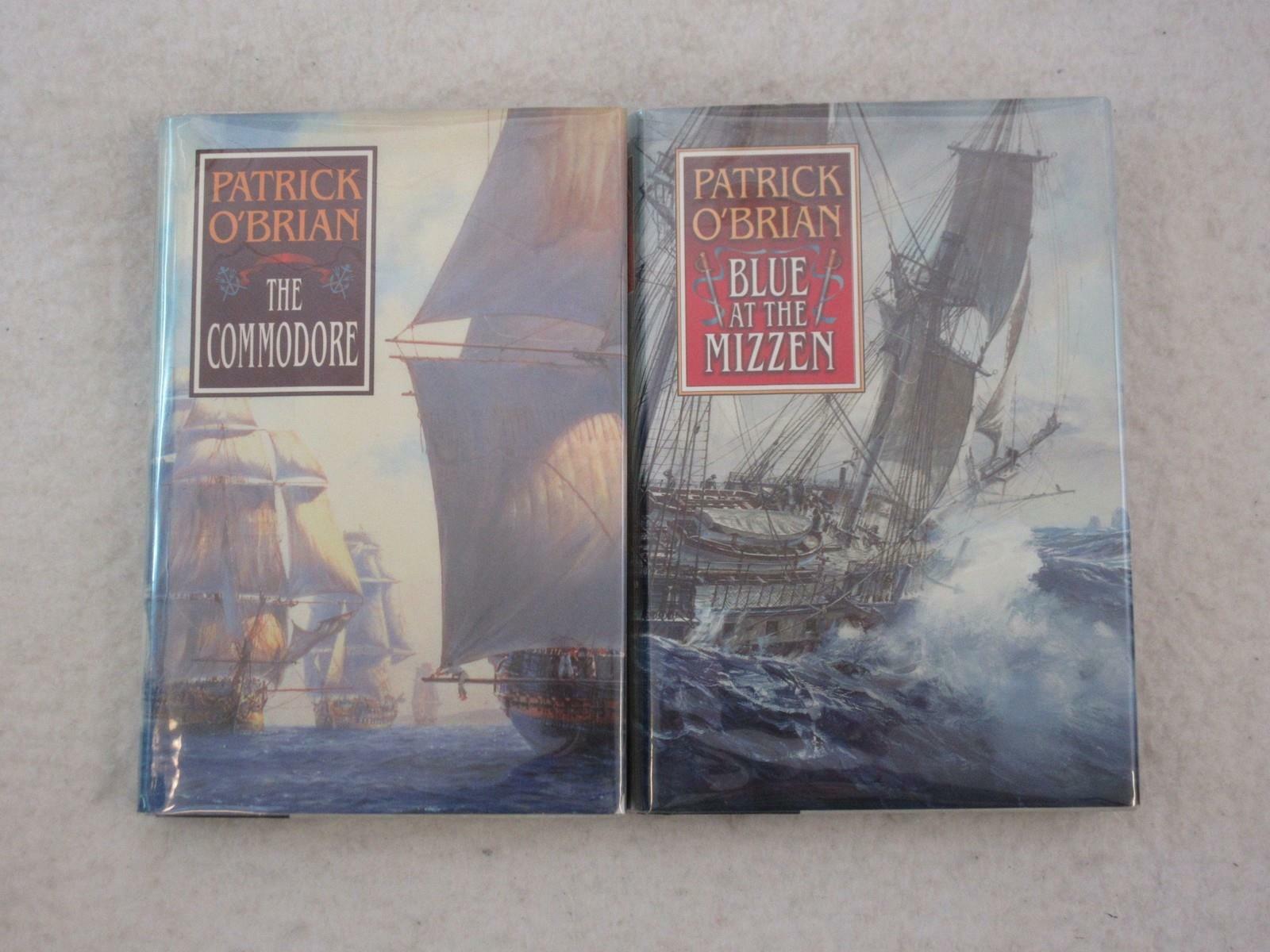 Lot of 2 Patrick O’Brian THE COMMODORE & BLUE AT THE MIZZEN 1st Editions