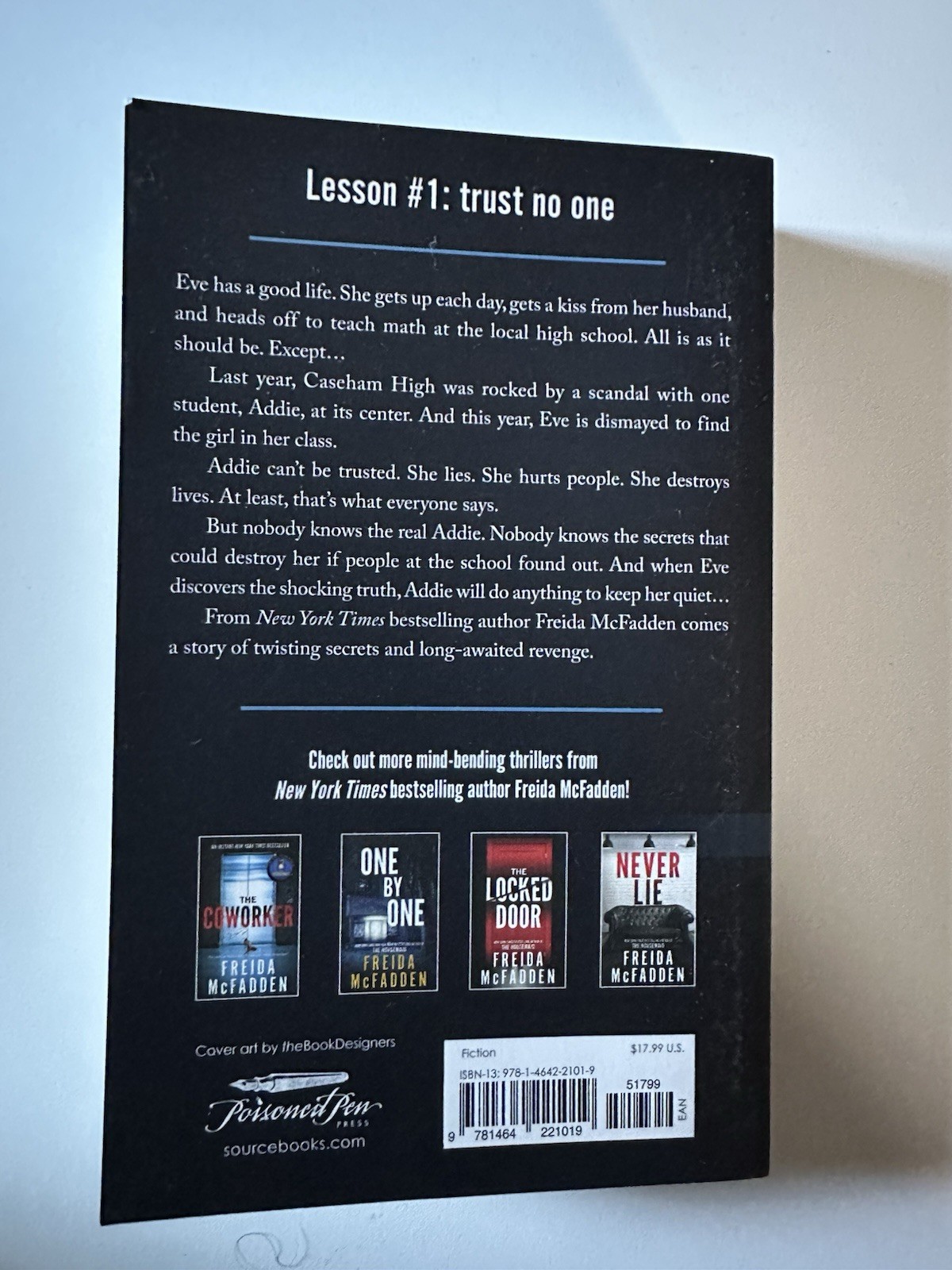 The Teacher — Freida McFadden — Barnes & Noble Exclusive Edition — Paperback