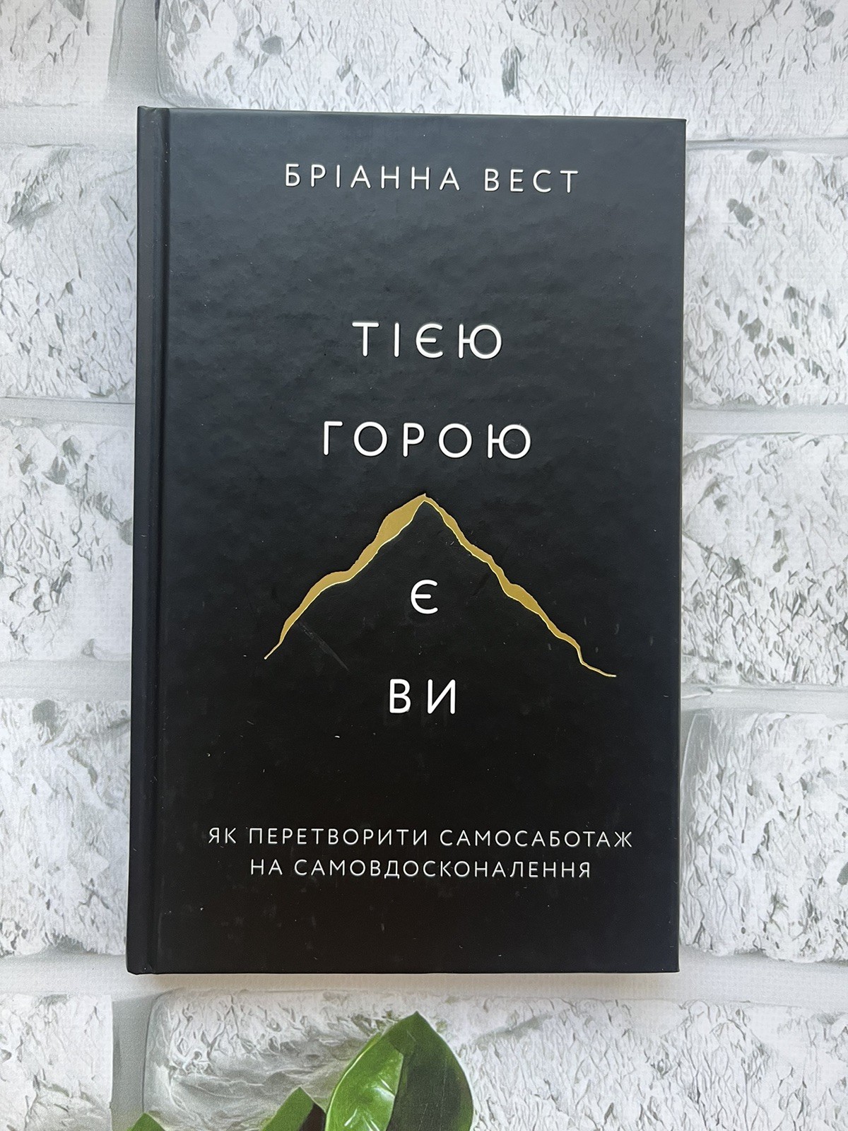 Бріанна Вест | Тією горою є ви. Як перетворити самосаботаж на самовдосконалення
