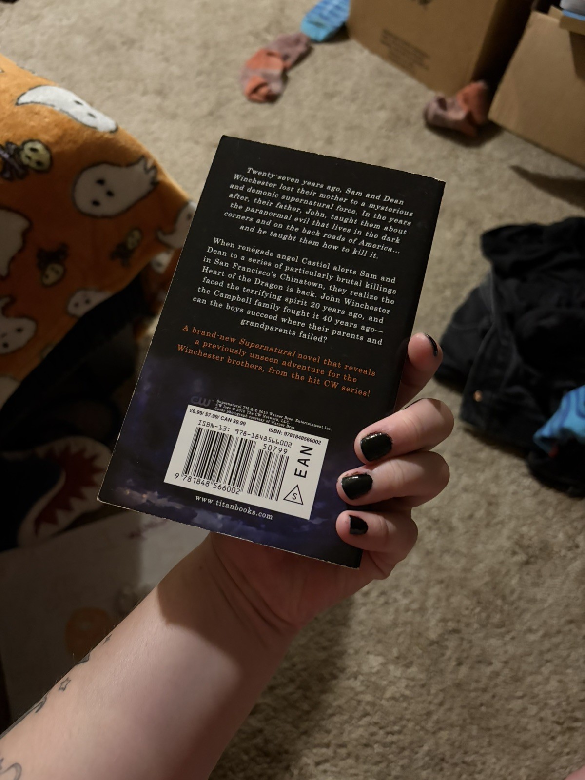 OUT OF PRINT Supernatural: Heart of the Dragon by Keith R.A. DeCandido (2010)