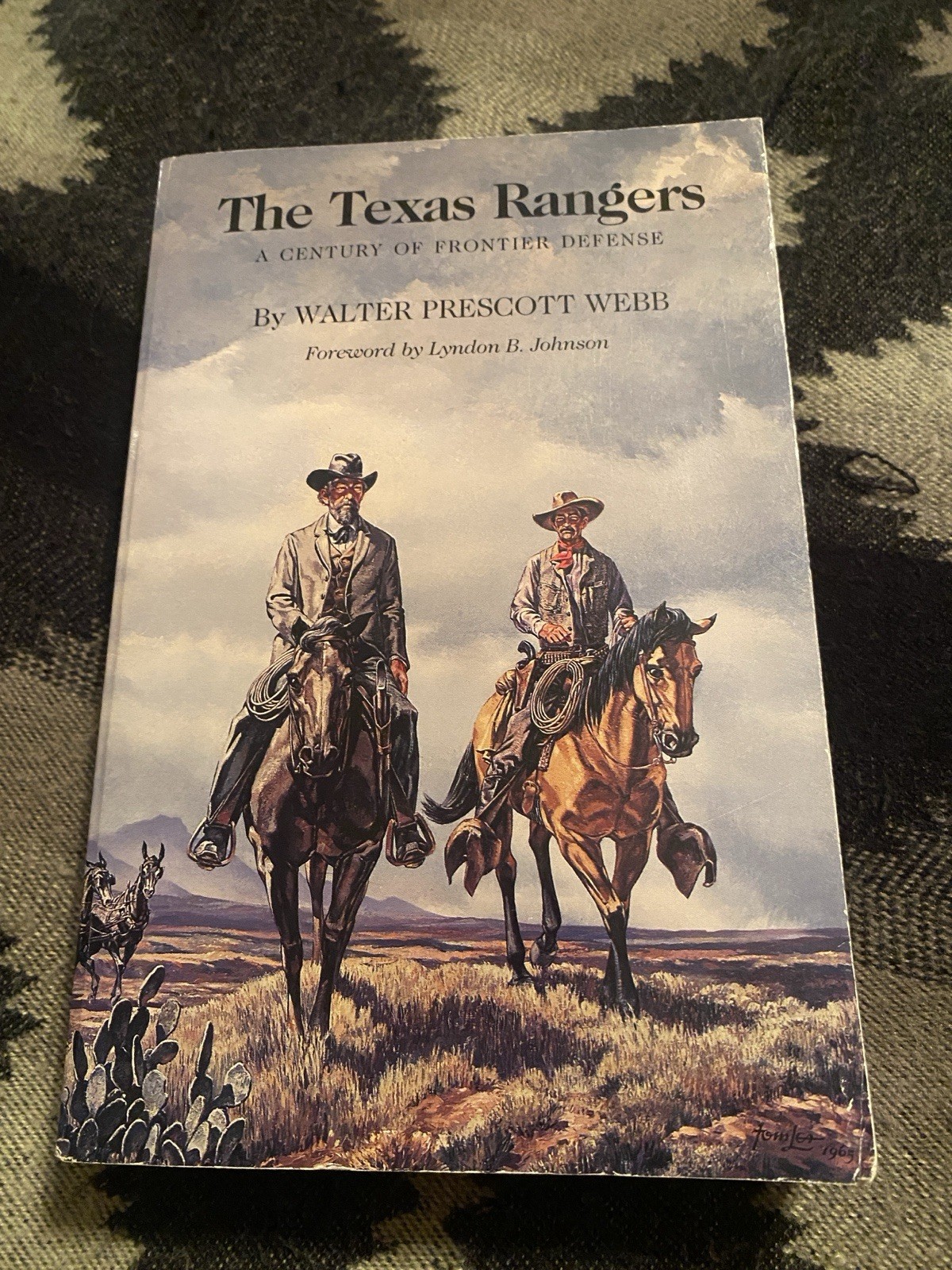 The Texas Rangers: A Century of Frontier Defense by Walter Prescott Webb 1996 PB